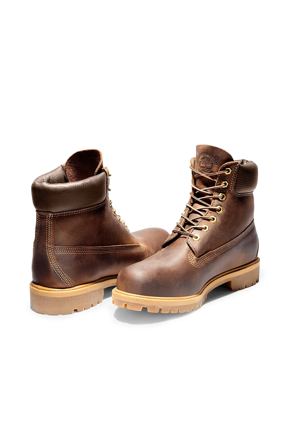 Timberland-6 Inch Premium Lace Su Geçirmez Kahverengi Deri Erkek Bot-Bot-4-milagron.live