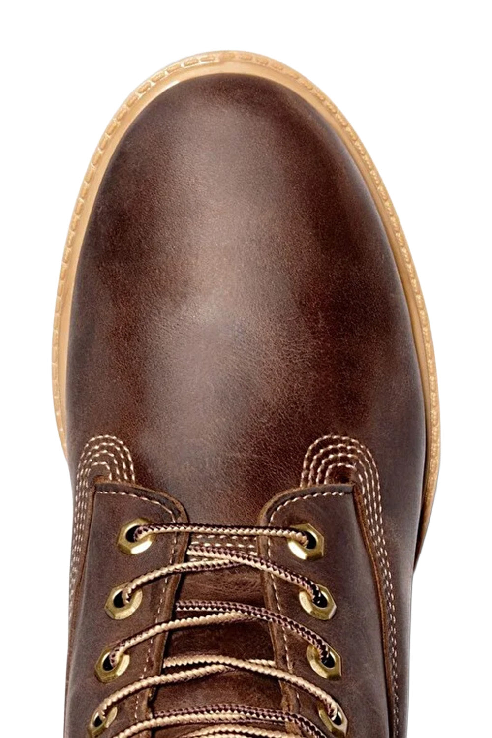 Timberland-6 Inch Premium Lace Su Geçirmez Kahverengi Deri Erkek Bot-Bot-8-milagron.live