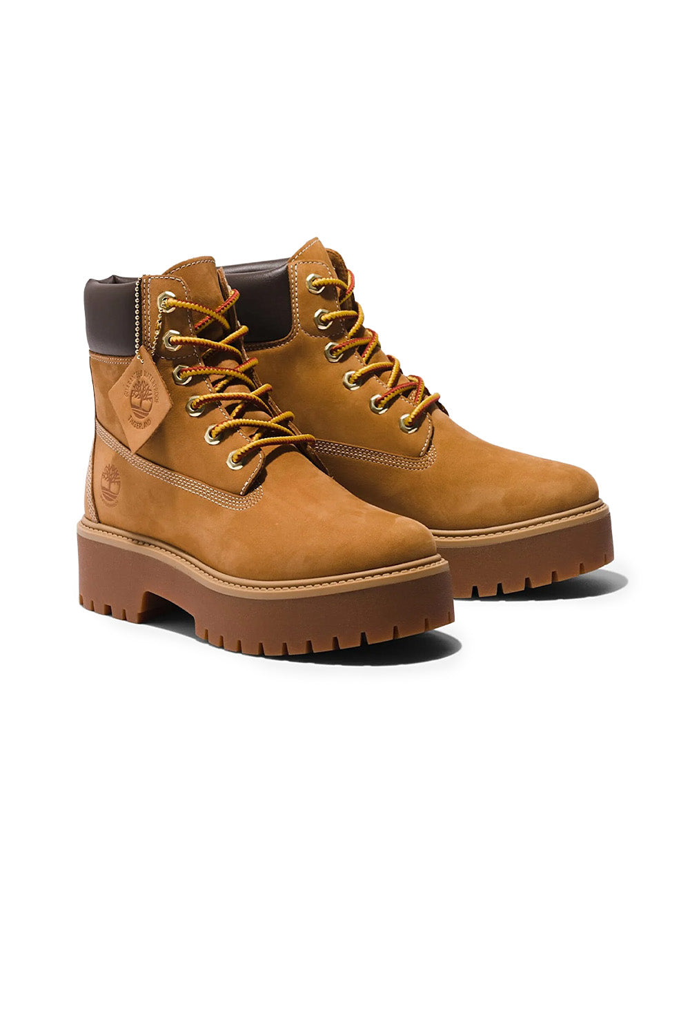 Timberland-Stone Street 6 Inch Lace Up Su Geçirmez Sarı Bot-Bot-5-milagron.live