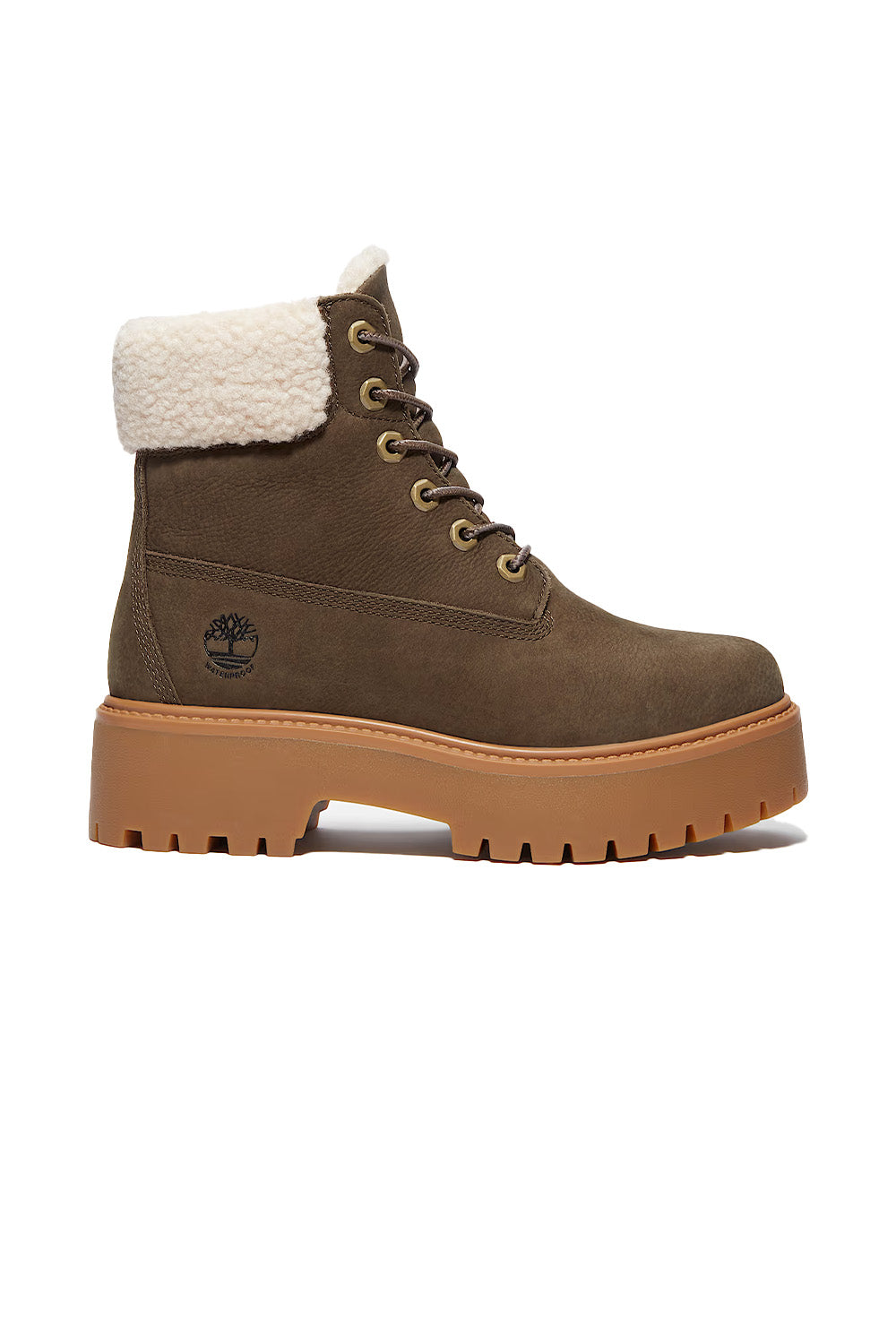 Timberland-Stone Street Mid Warm Su Geçirmez Koyu Kahverengi Bot-Bot-1-milagron.live