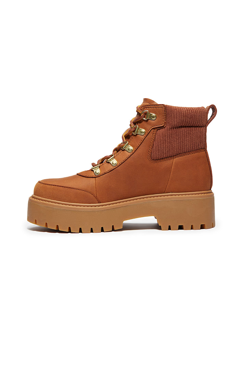 Timberland-Stone Street Platform Mid Lace Kadın Kahverengi Bot-Bot-2-milagron.live