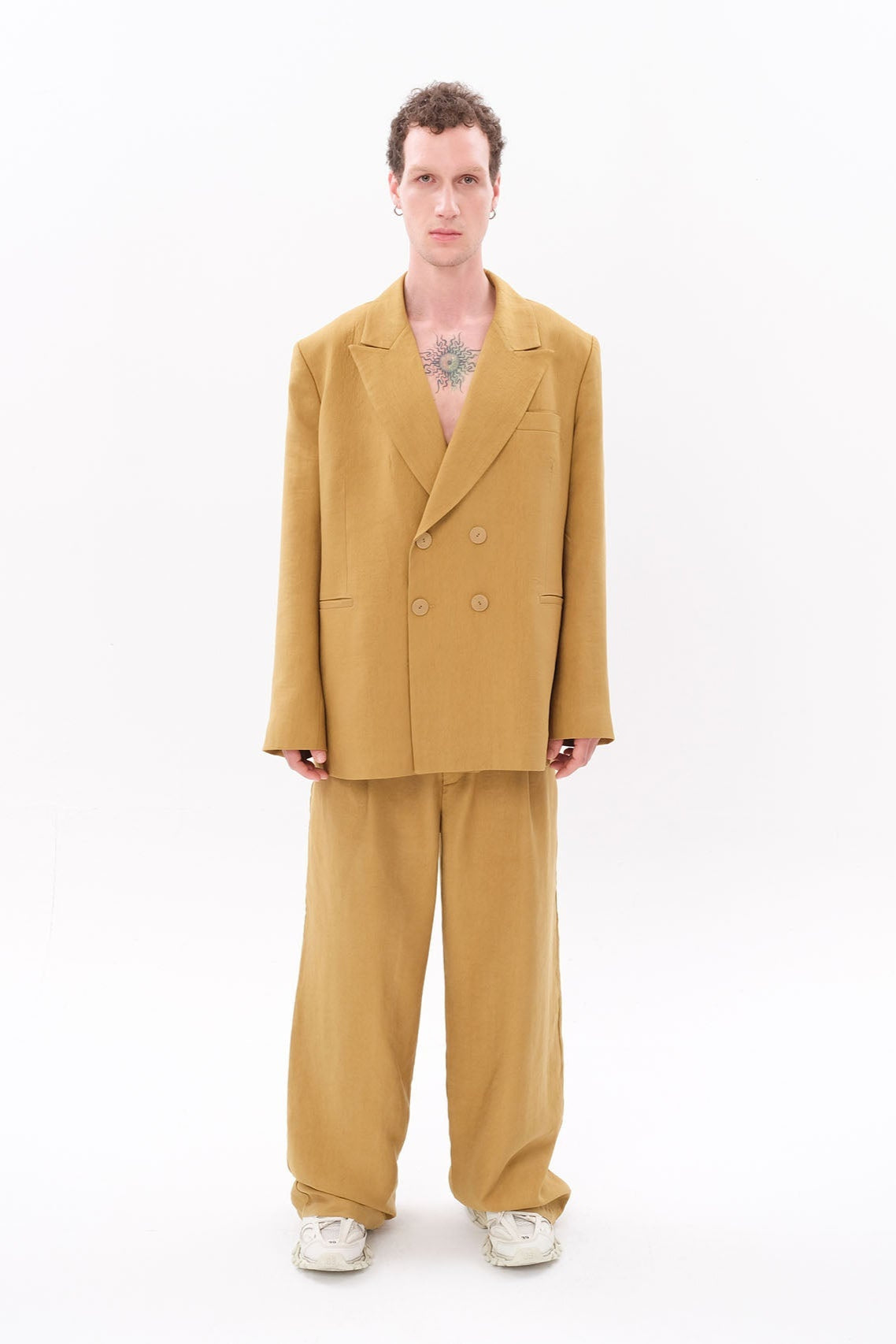 Tiny-Açık Yeşil Tencel™ Blazer-Ceket-1-milagron.live