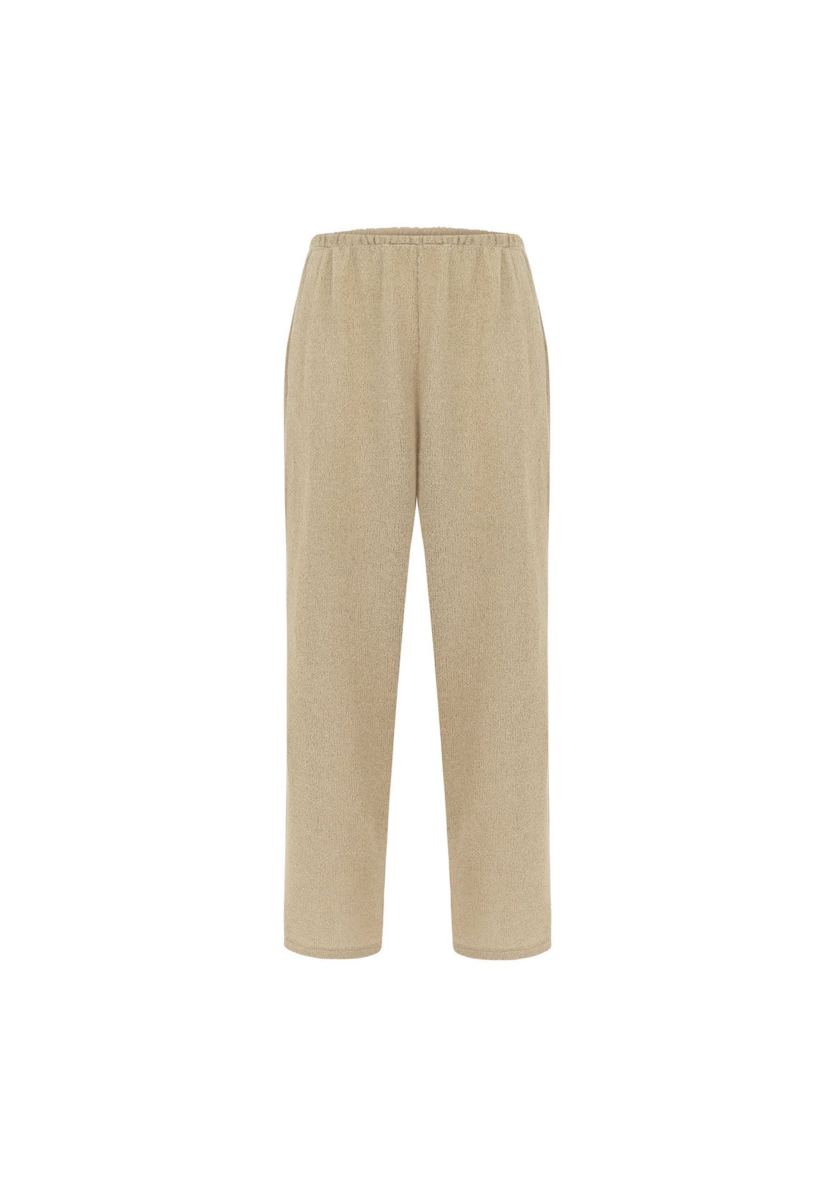 Bej Triko Pantolon