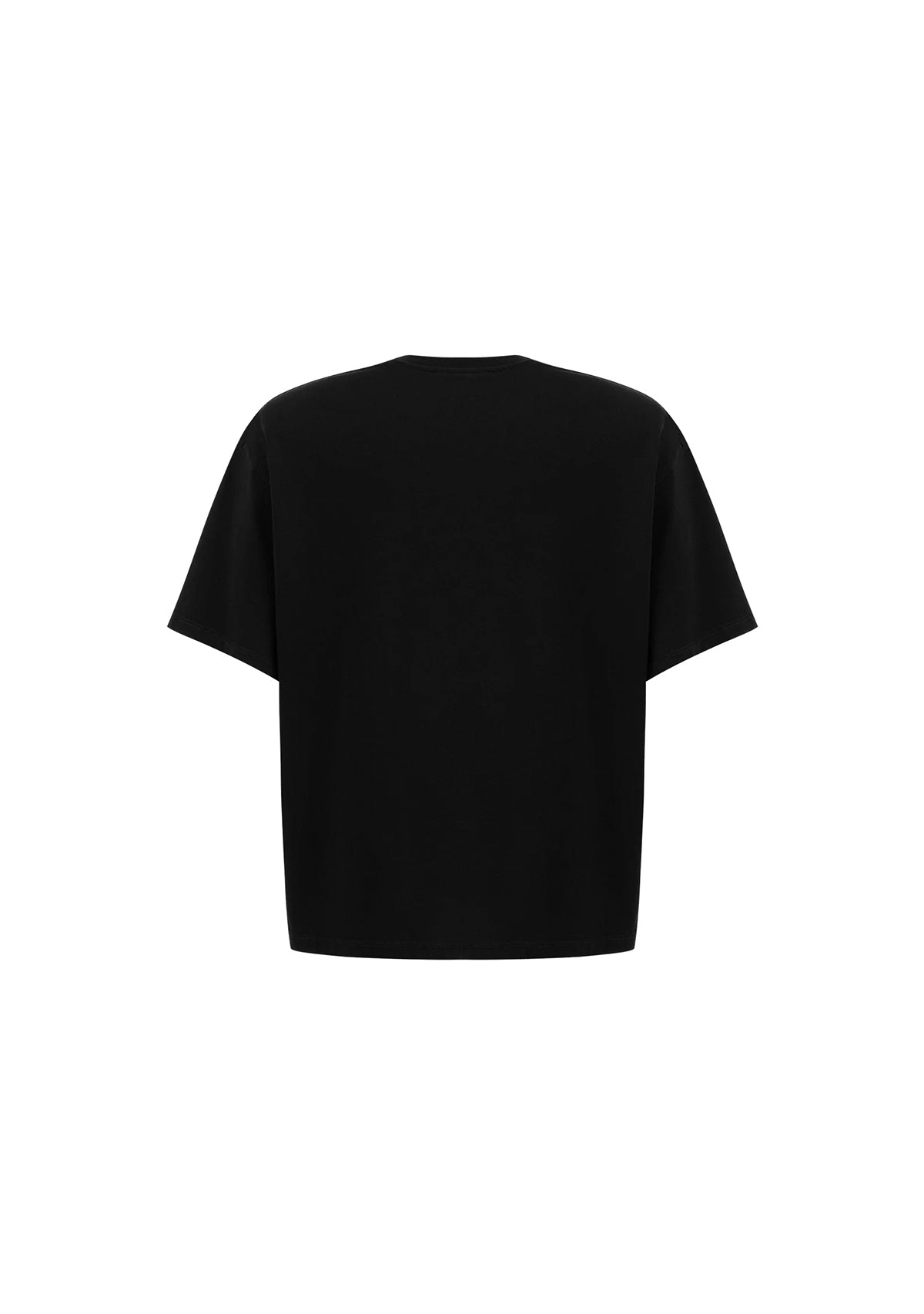 Tiny-Oversize Siyah Tişört-T-Shirts-10-milagron.live