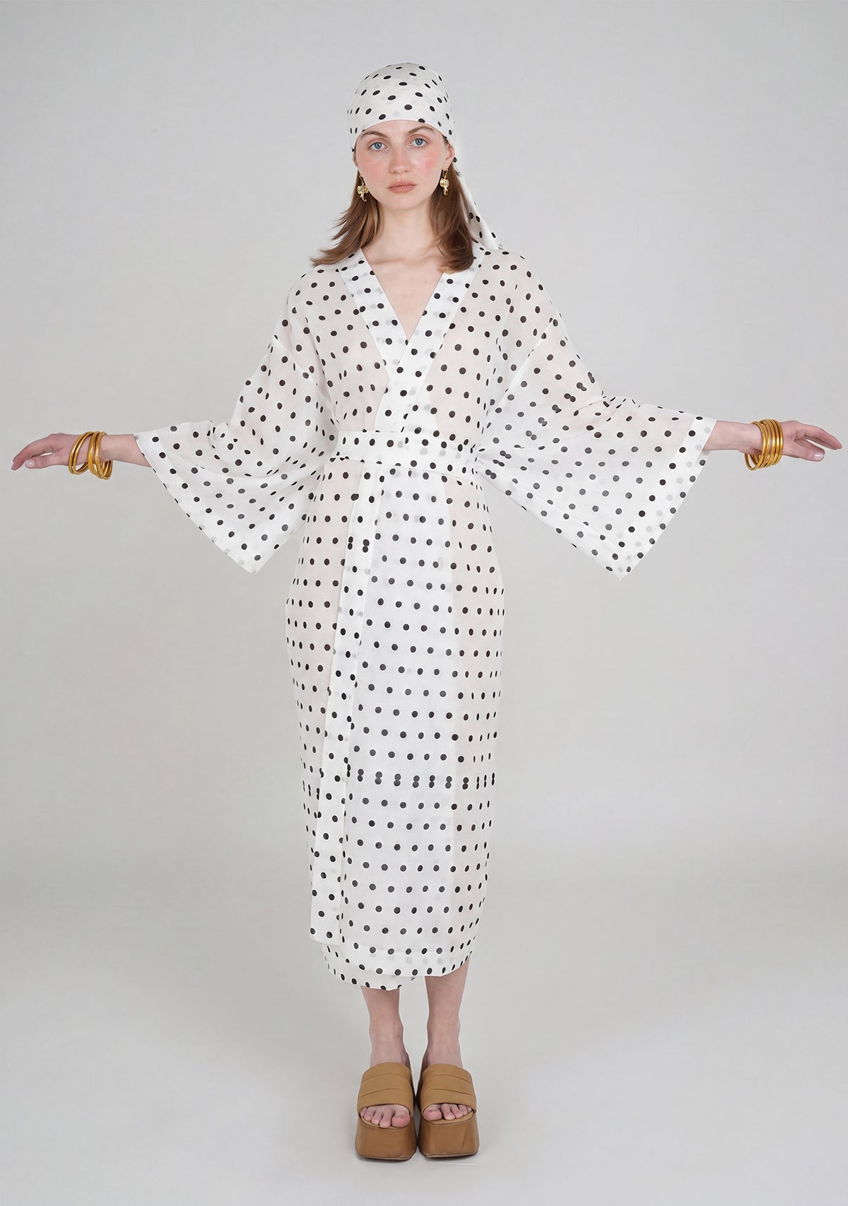 Polka Kimono