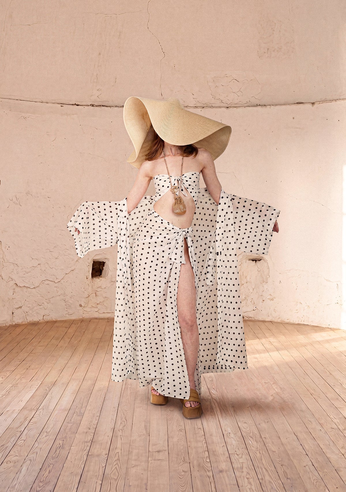 Polka Kimono