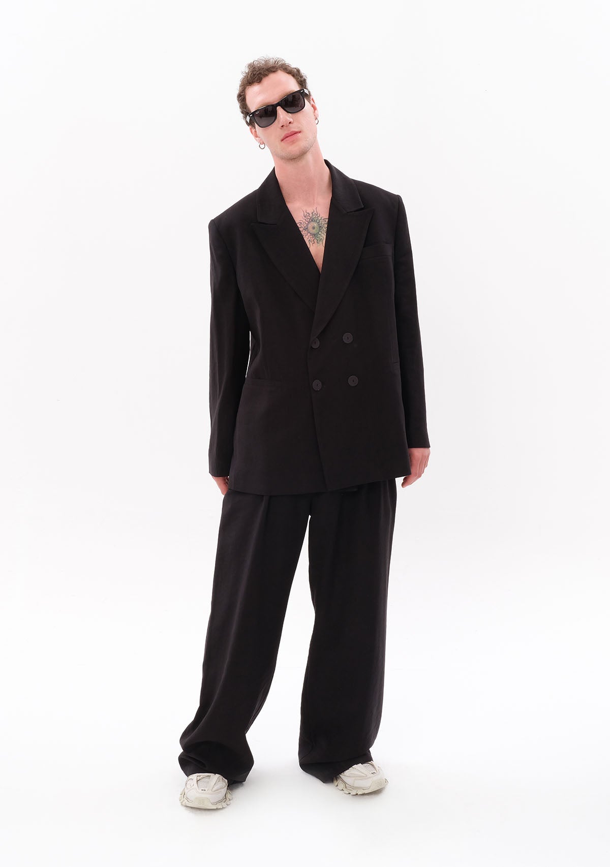 Tiny-Siyah Tencel™ Blazer-Ceket-12-milagron.live