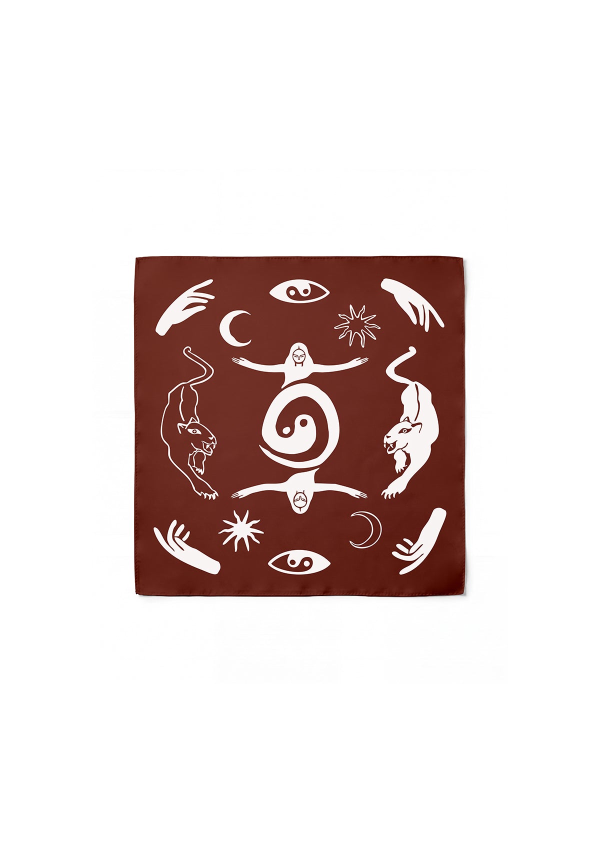 Yinyang Shadow Silky Scarf