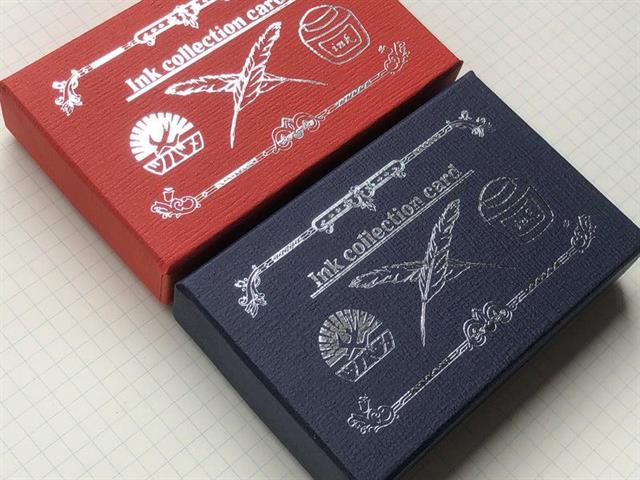 Tsubame-Note Ink Collection Mürekkep Deneme Kart Seti Deep Red-Defter-3-milagron.live