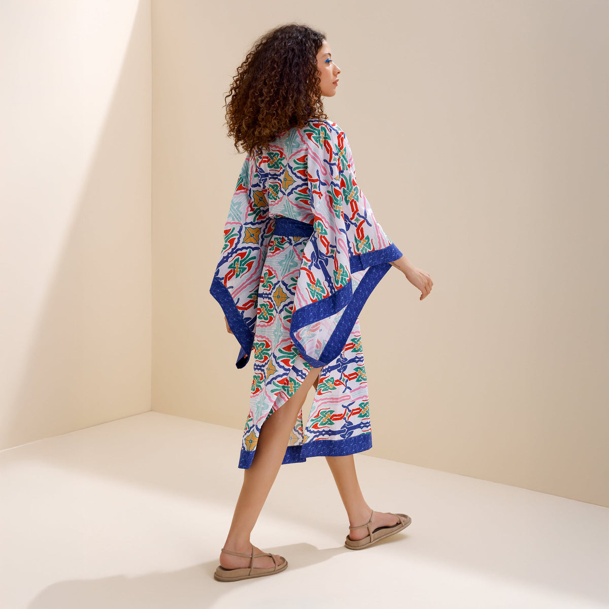 Harem Mavi Kaftan