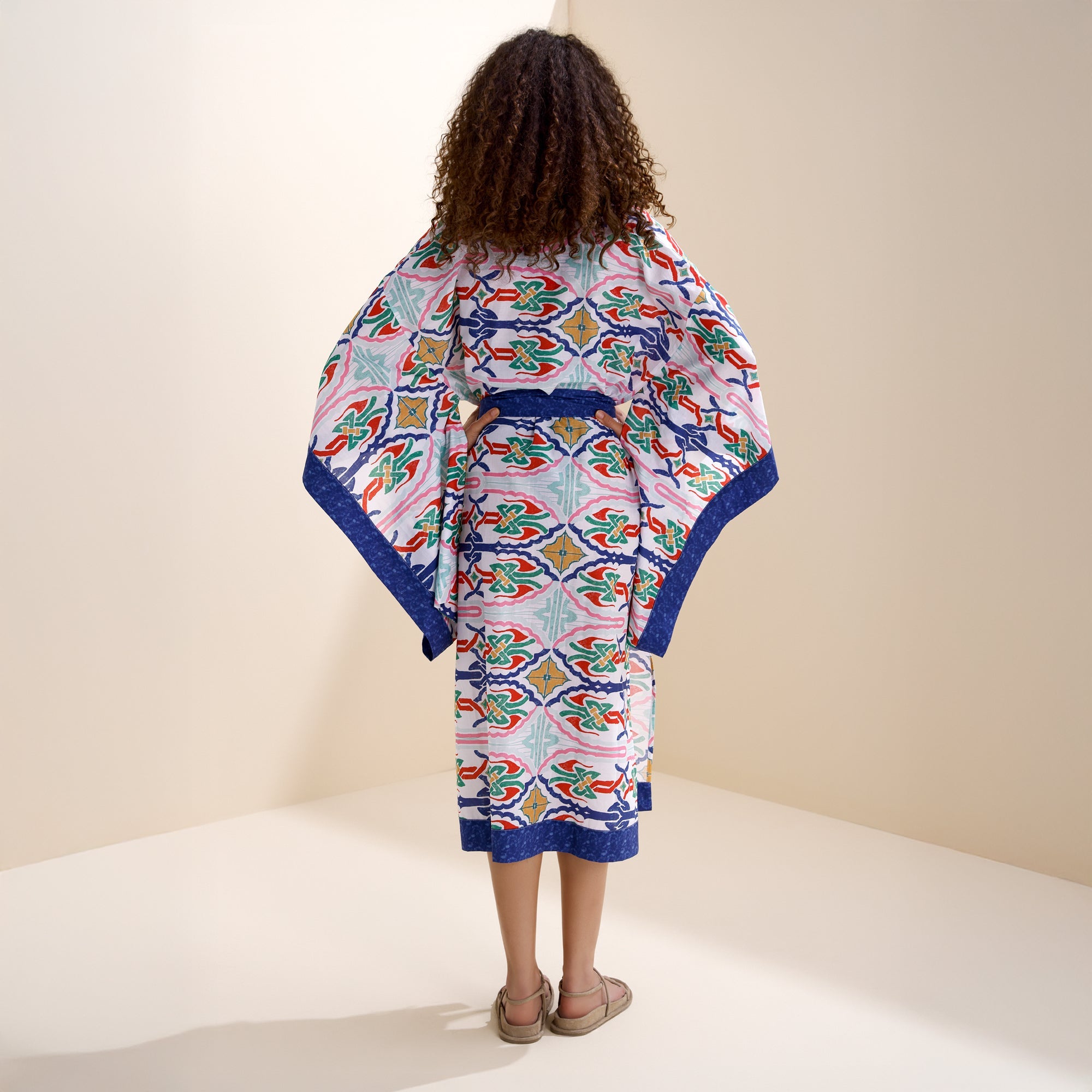 Harem Mavi Kaftan