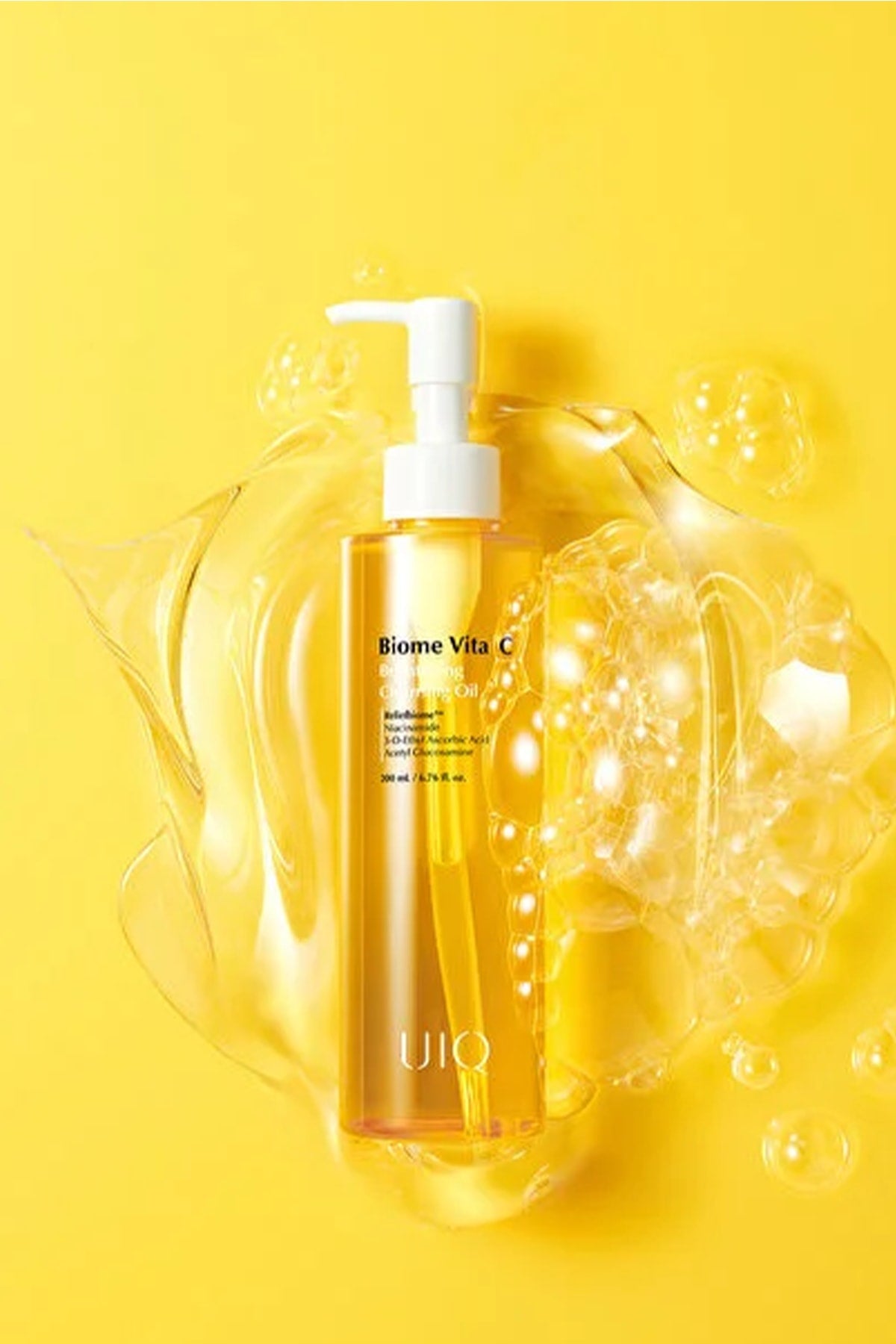 Uiq Biome Vita C Brightening Cleansing Oil 200Ml - Aydınlatıcı Etkili Mikrobiyom Dostu Temizleme Yağı
