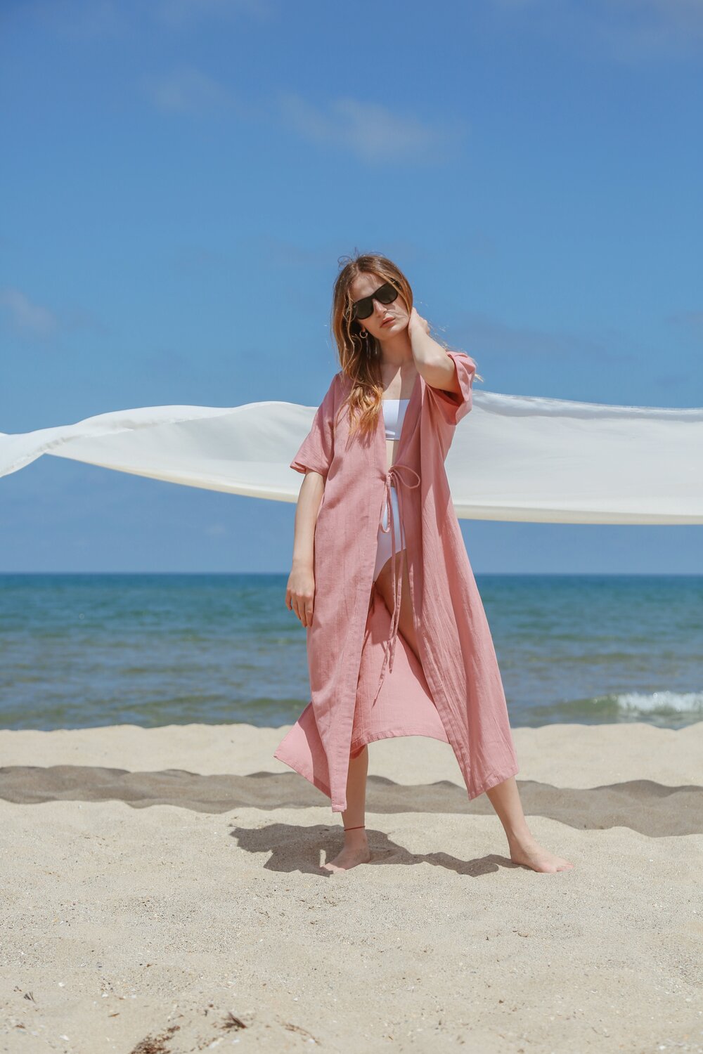 Unexpectedone-Realistic Kimono-Plain Blush-Kimono-4-milagron.live