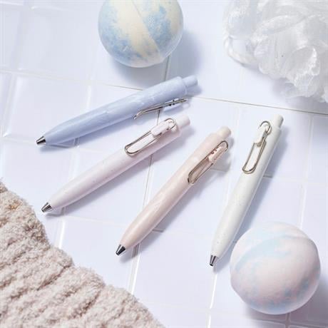 Uni-Ball One P Jel Kalem Limited Edition Colors Bath Bomb Marble Color 0.38 Mm Black Ink M Savon