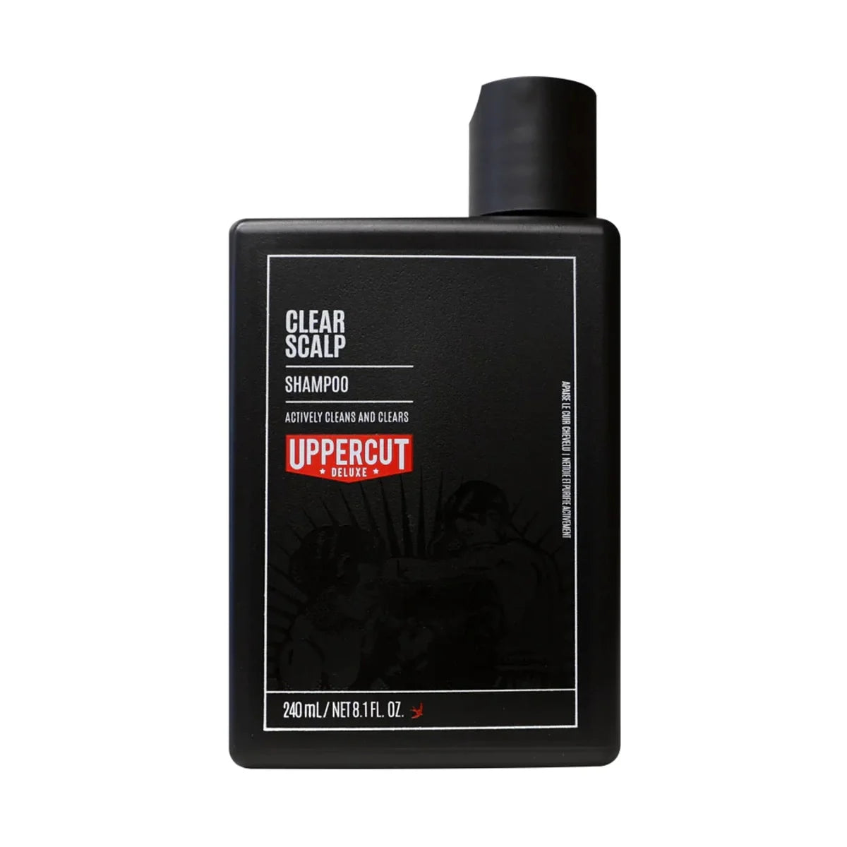 Uppercut Deluxe Clear Scalp Anti Dandruff Shampoo 240 ml - Kepek Önleyici Şampuan