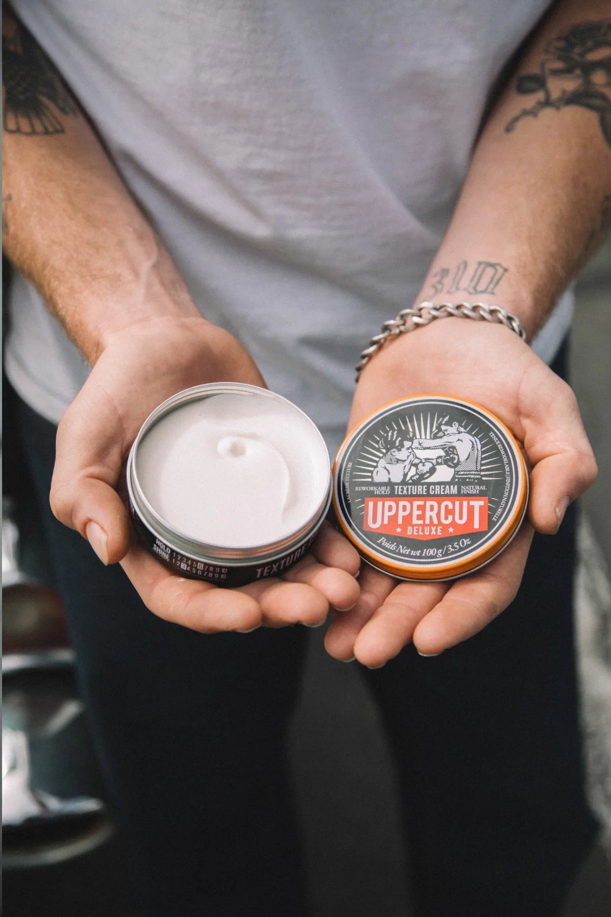 Uppercut Deluxe Texture Cream Wax 100g – Orta Tutuş & Düşük Parlaklık