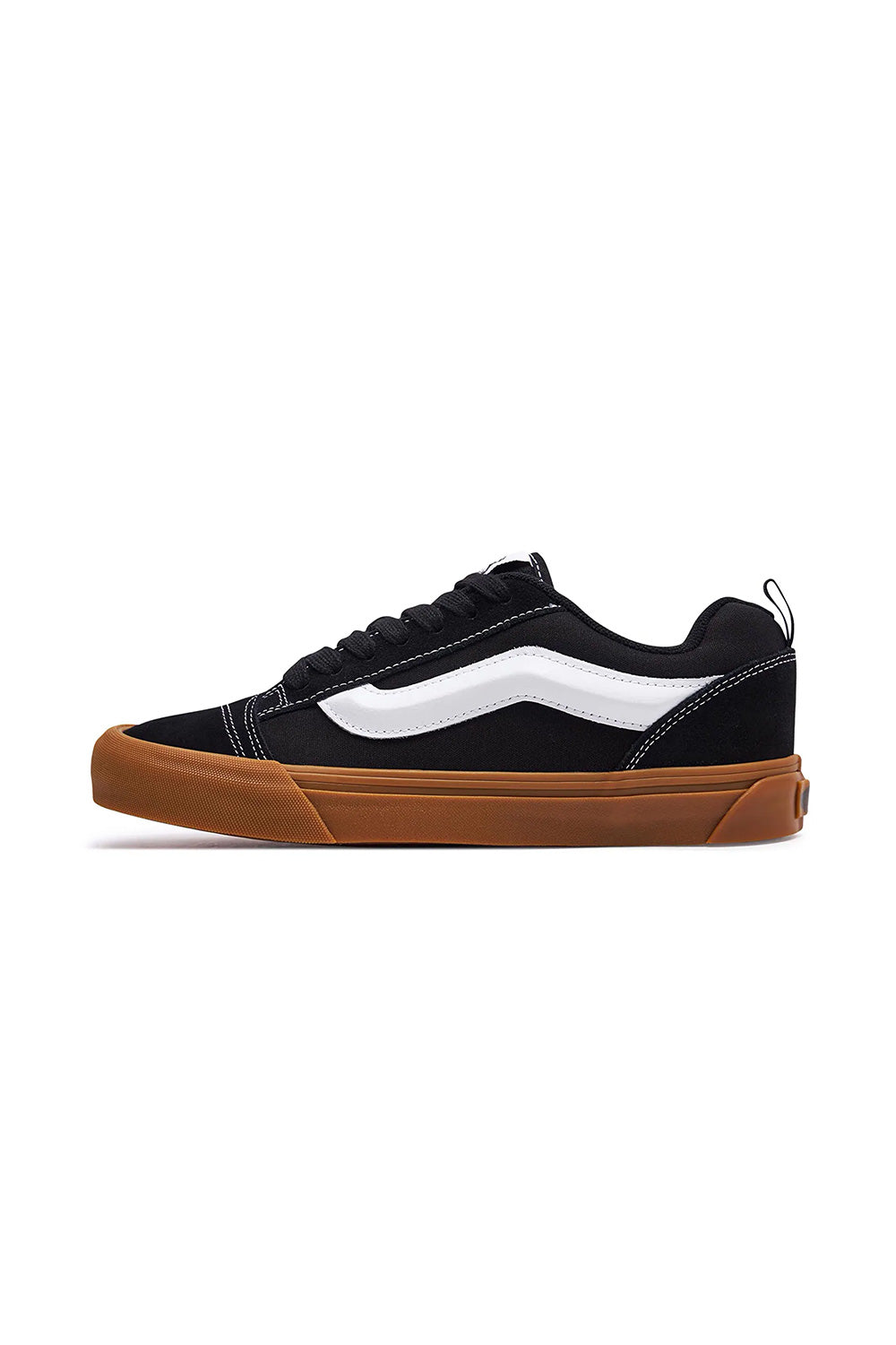 Vans-Knu Skool Black Gum-Sneakers-5-milagron.live