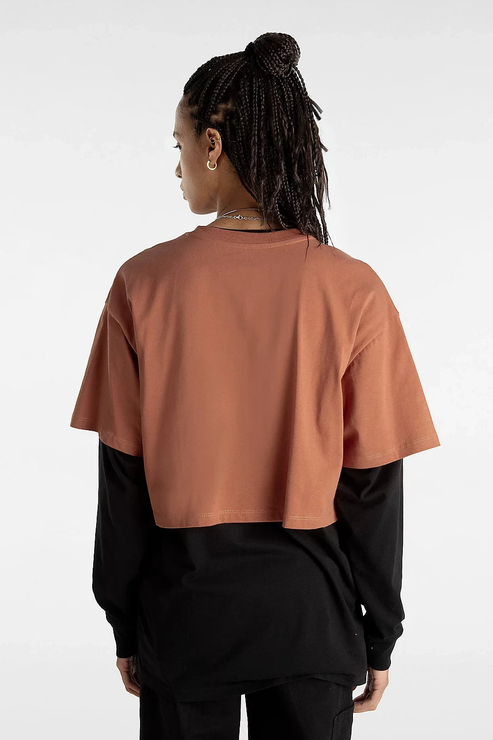 Vans-First Team Relax Crop Auburn-T-Shirts-2-milagron.live