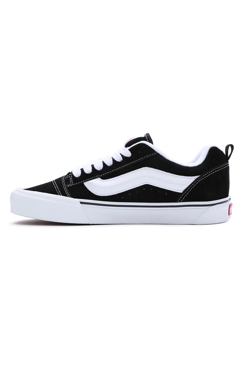 Vans-Knu Skool Black/True White-Sneakers-6-milagron.live