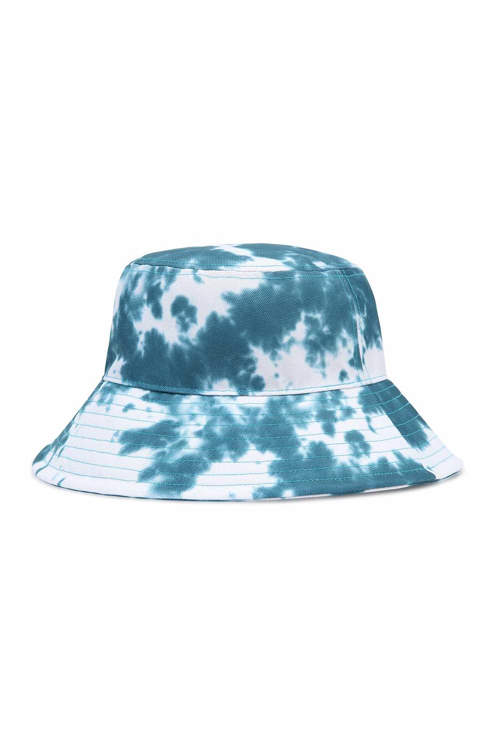 Vans-Step Up Bucket Hat Deep Teal/Marshmallow-Bucket Hat-3-milagron.live