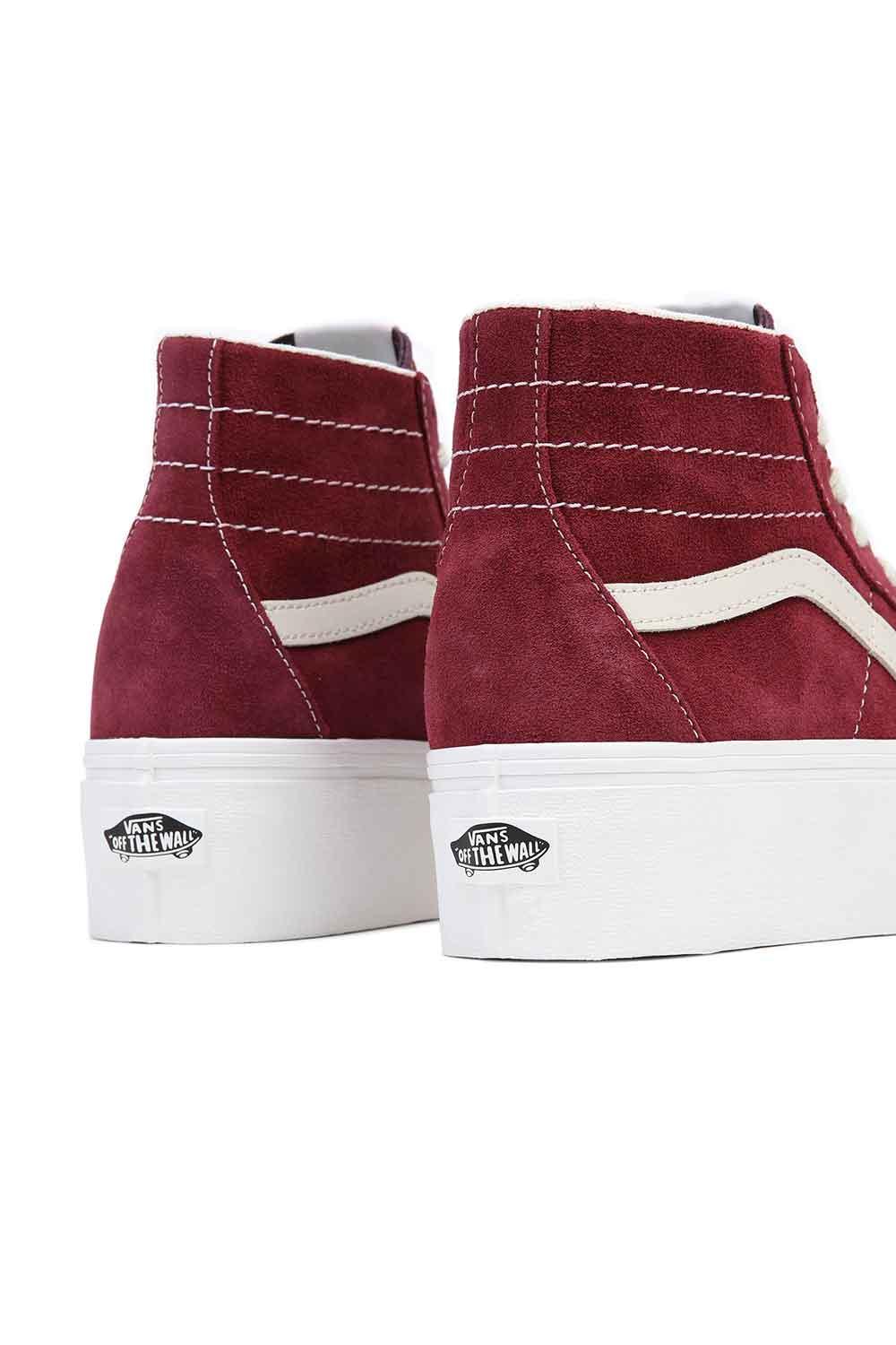 Vans-UA SK8-Hi Tapered Stackform Tawny Port-Sneakers-7-milagron.live