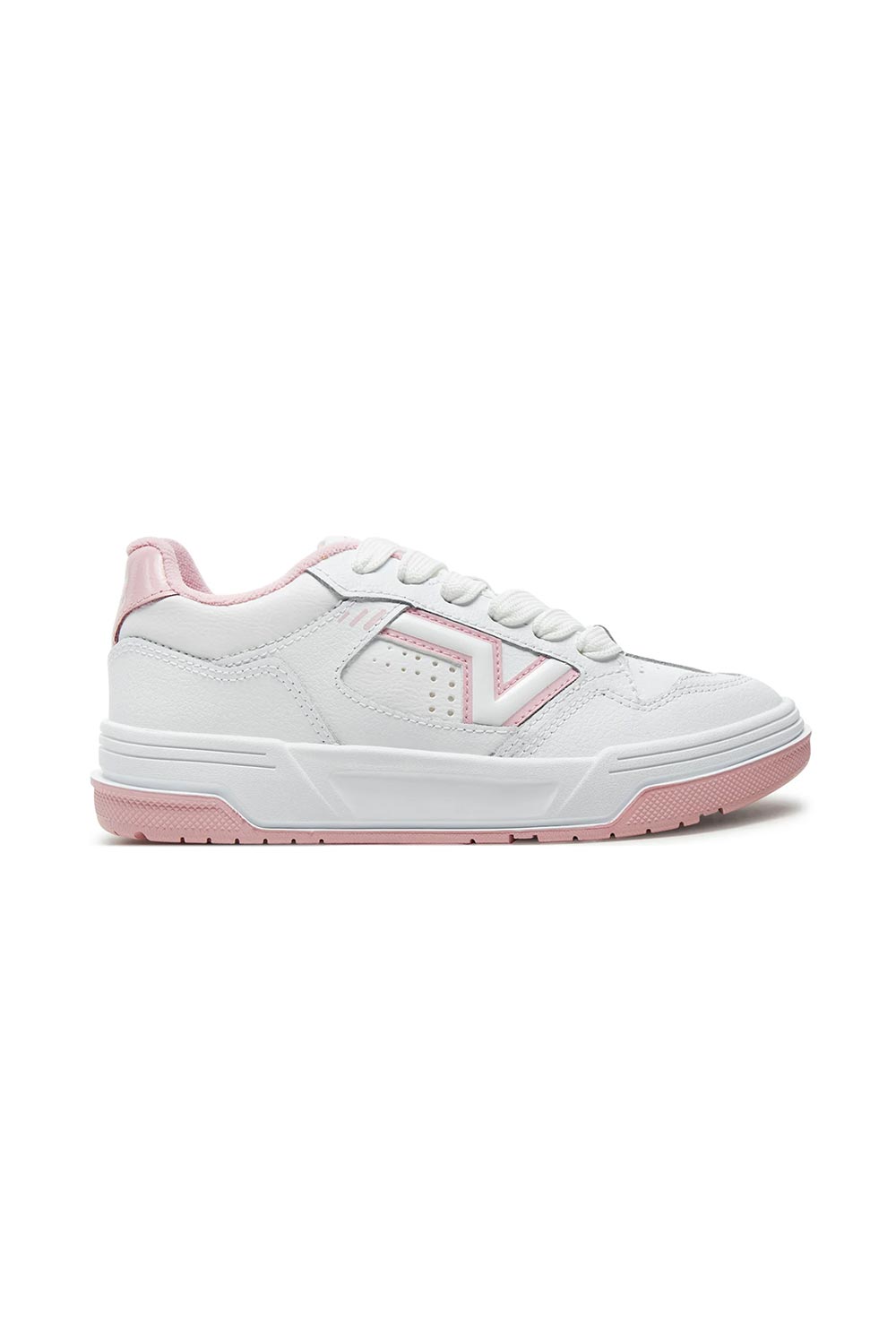 Vans-Upland White /Pink-Sneakers-1-milagron.live