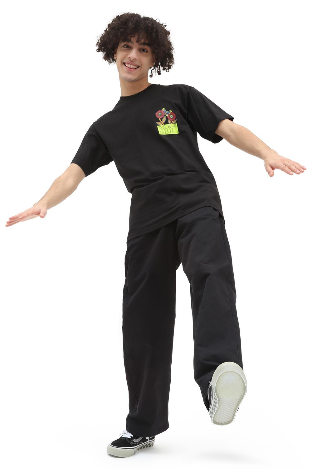 Vans-Vibin SS Tee Black-T-Shirts-1-milagron.live
