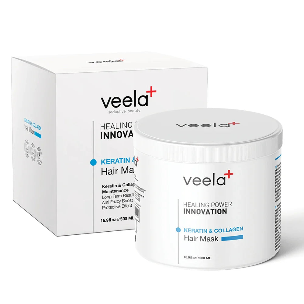 Kuru Ve Yıpranmış Saçlar İÇin Kolajen Ve Keratin Bakım Maskesi - Keratin & Collagen Hair Mask
