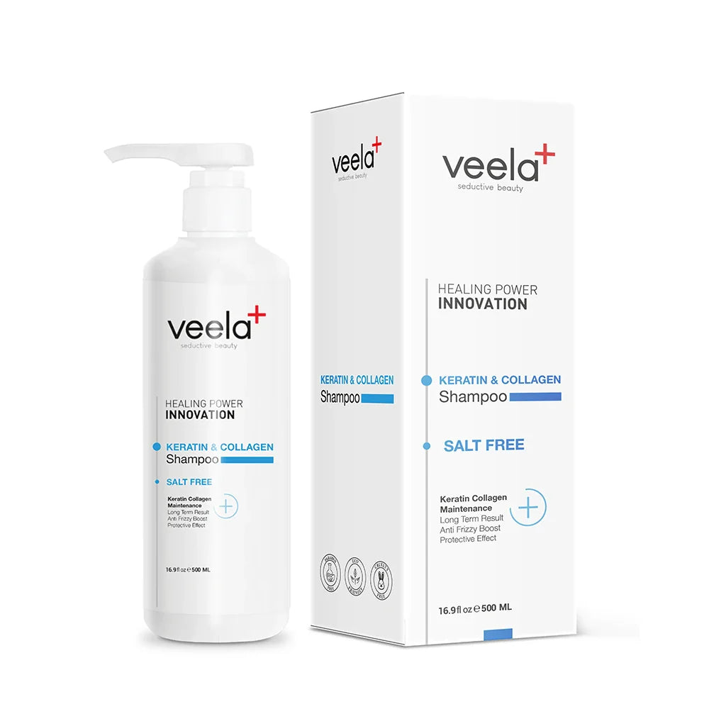 Yıpranmış Saçlar İÇin Kolajen Ve Keratin Bakım Şampuanı Keratin & Collagen Shampoo