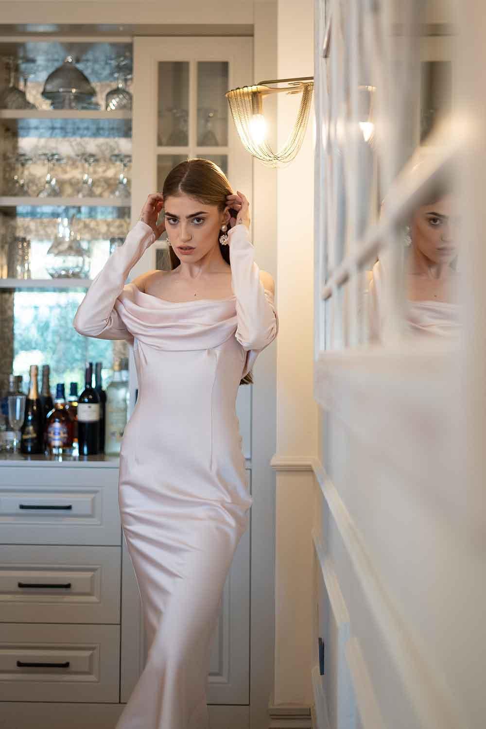 Veryself-Classy Revenge - Pastel Pink-Elbise-2-milagron.live