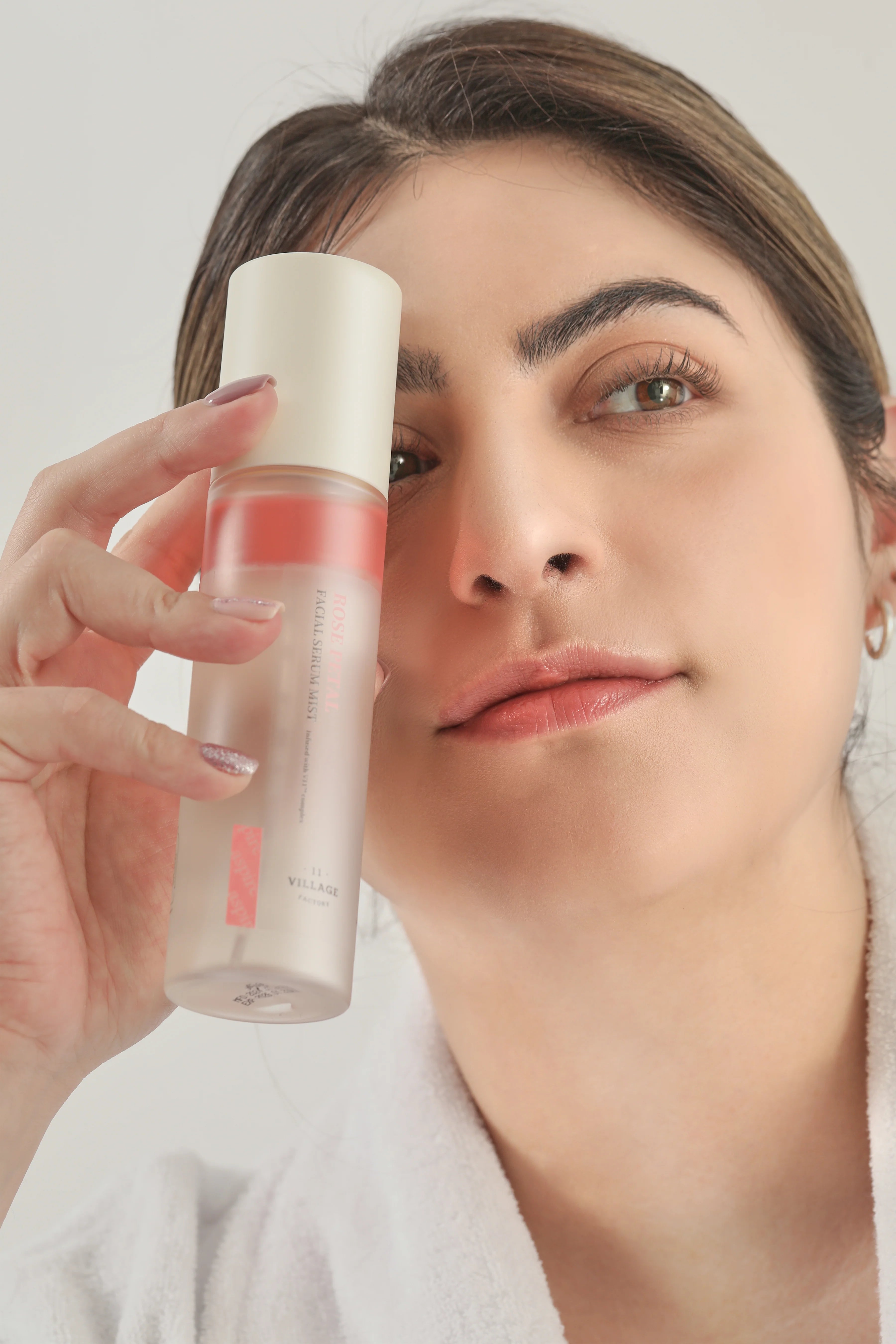 Village 11 Factory-Village 11 Factory Fresh Dewy Rose Petal Facial Serum Mist 100ml Anti Aging & Antioksidan Vegan Serum Mist-Yüz Serumu-5-milagron.live