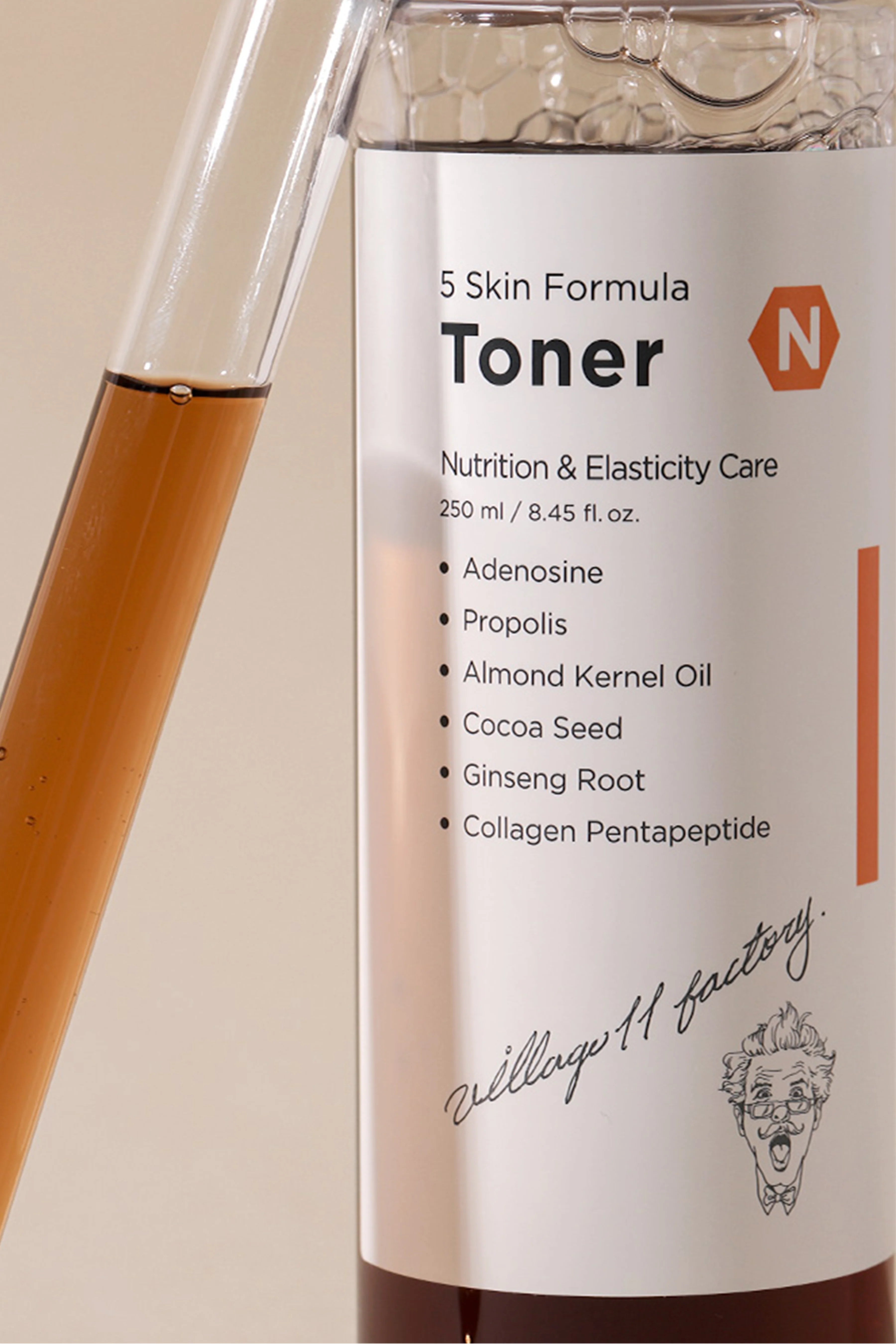 Village 11 Factory-Village 11 Factory N Skin Formula Toner 250ml Besleyici & Güçlendirici Tonik-Tonik-2-milagron.live