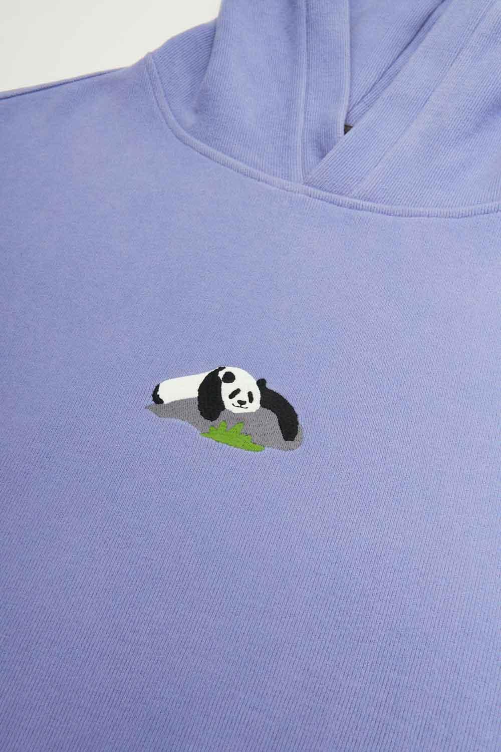 WWF Market-Dev Panda Crop Hoodie - Lila-Sweatshirts & Hoodies-3-milagron.live