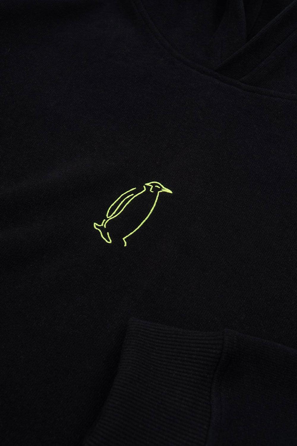 WWF Market-İmparator Penguen Hoodie - Siyah-Sweatshirts & Hoodies-2-milagron.live