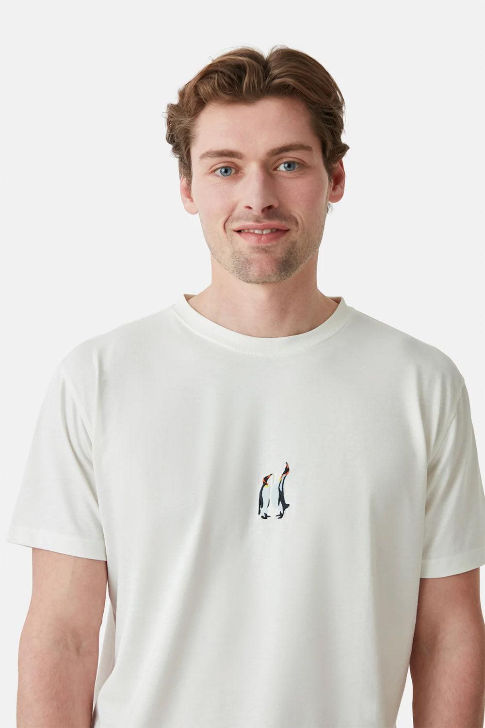 WWF Market-İmparator Penguen T-shirt - Ekru-T-Shirts-4-milagron.live