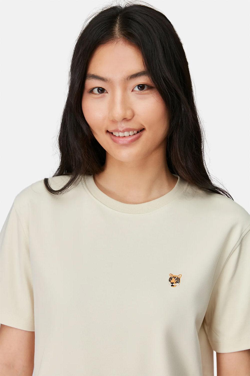 WWF Market-Kaplan T-shirt - Parşömen Bej-T-Shirts-3-milagron.live