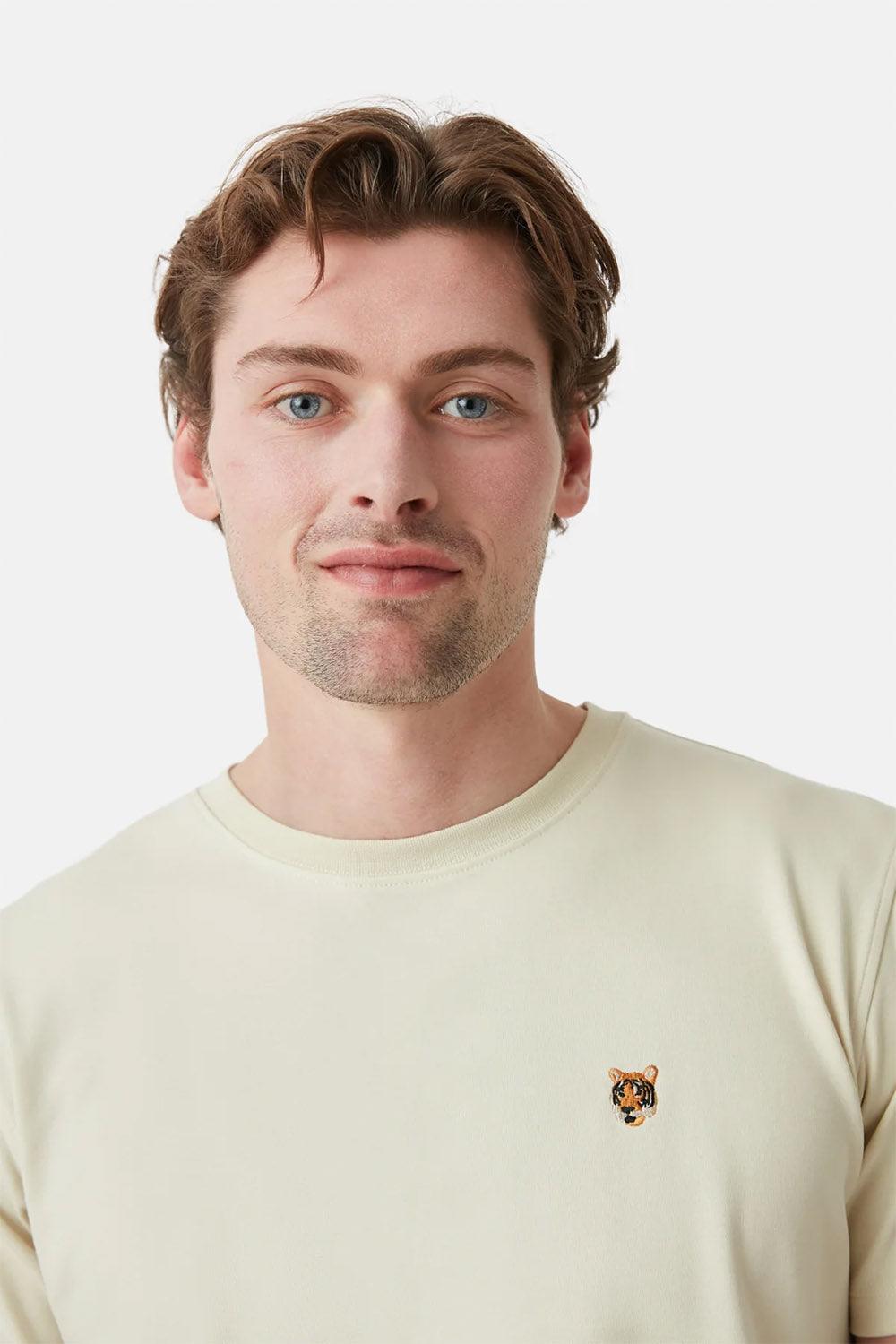 WWF Market-Kaplan T-shirt - Parşömen Bej-T-Shirts-4-milagron.live