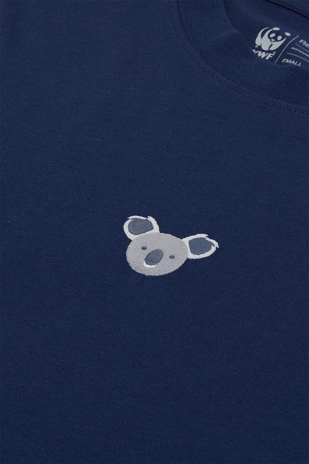 WWF Market-Koala Oversize T-shirt - Lacivert-T-Shirts-2-milagron.live