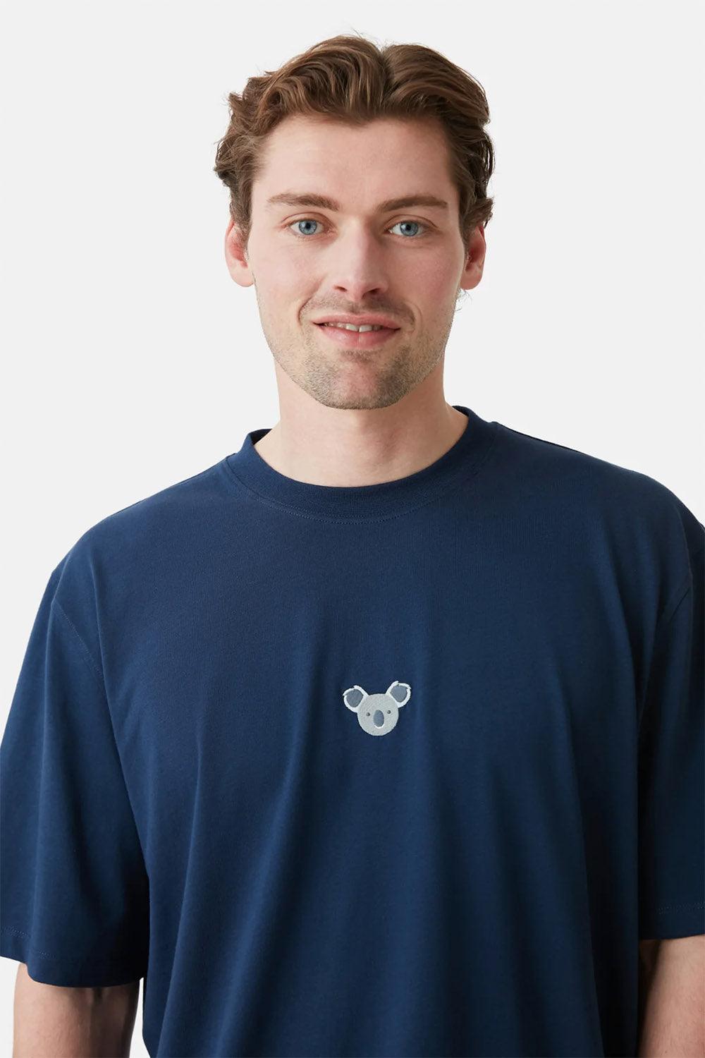 WWF Market-Koala Oversize T-shirt - Lacivert-T-Shirts-4-milagron.live