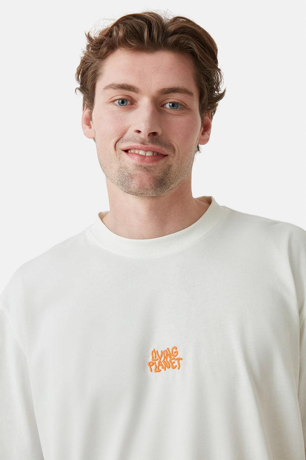 WWF Market-Living Planet Oversize T-shirt - Ekru-T-Shirts-5-milagron.live