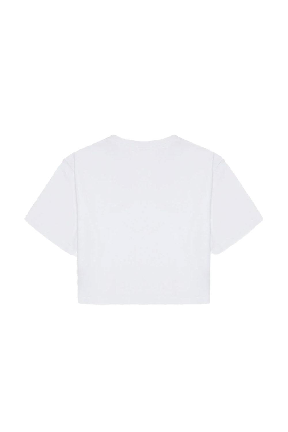 WWF Market-Monark Kelebeği Crop T-shirt - Beyaz-T-Shirts-5-milagron.live