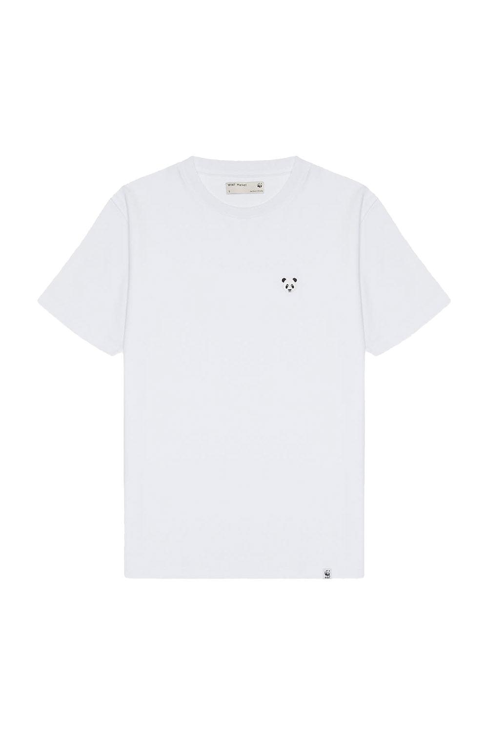WWF Market-Panda T-shirt - Beyaz-T-Shirts-1-milagron.live