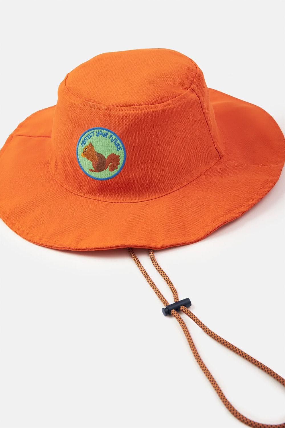 WWF Market-Sincap Safari Şapka - Turuncu-Şapka-3-milagron.live