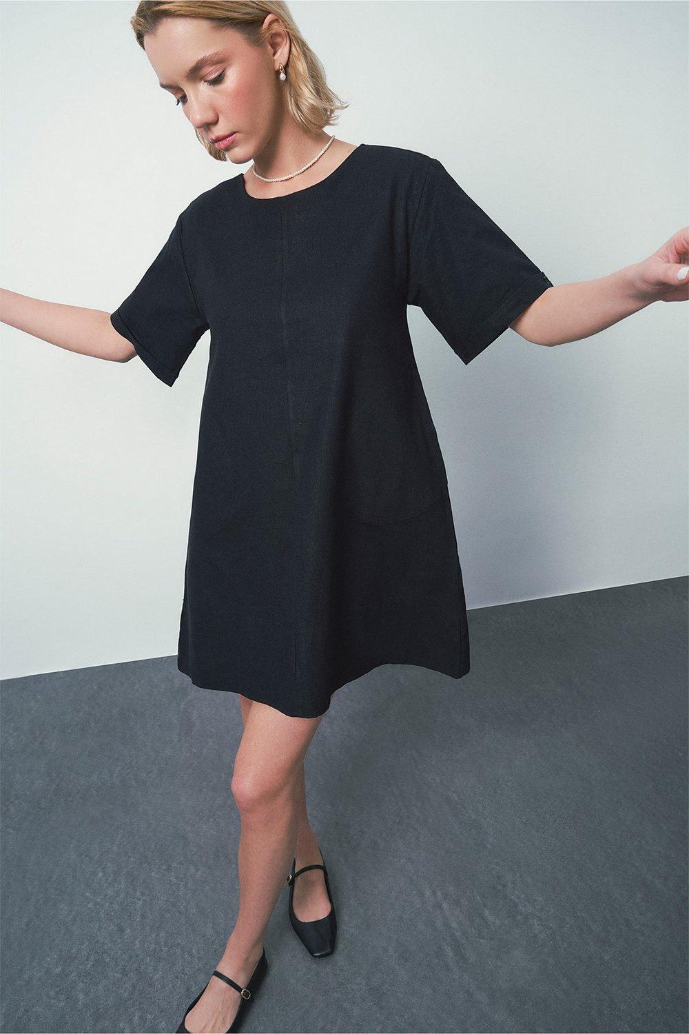 Wear Three Points-Grace Keten Elbise-Elbise-5-milagron.live