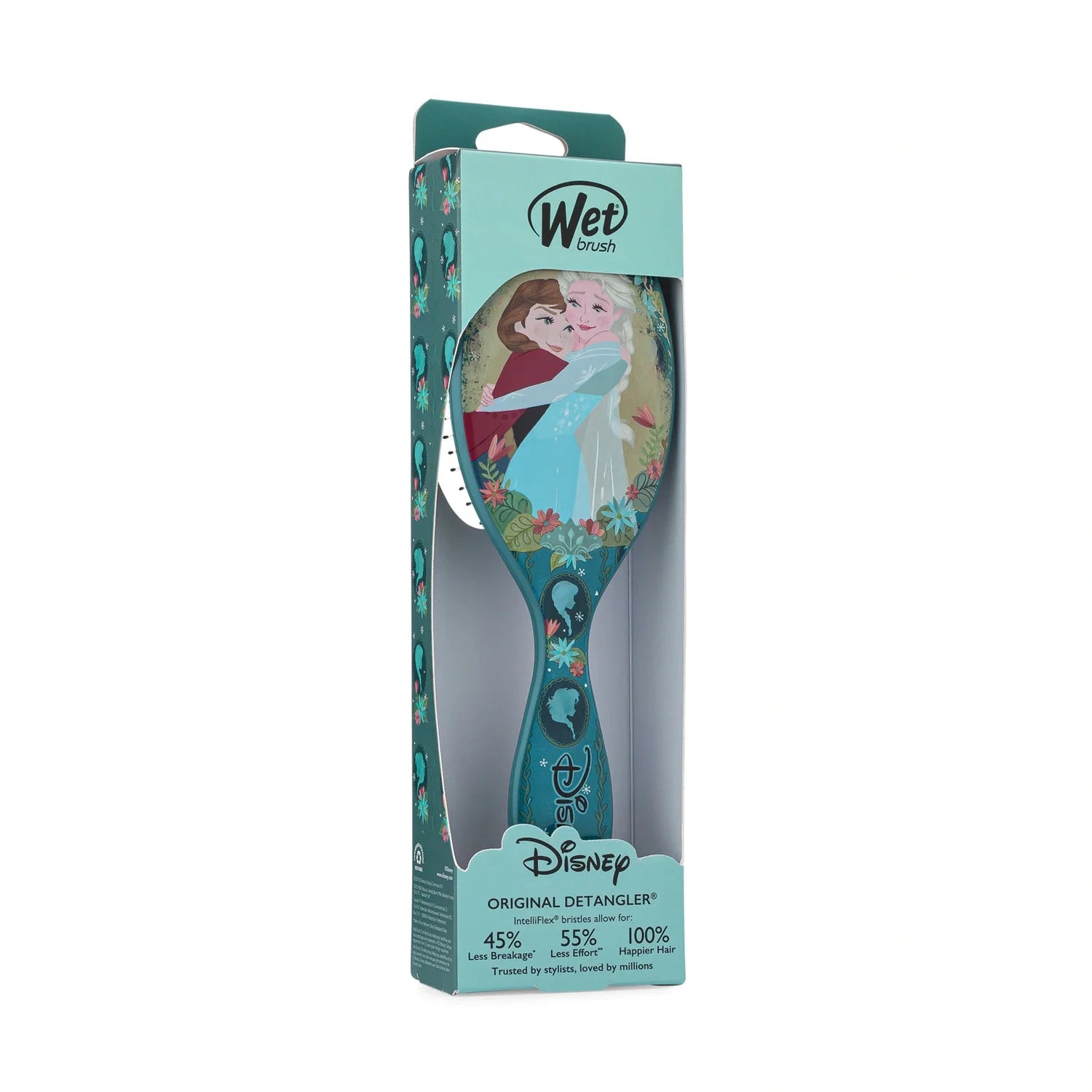 Wet Brush Disney Elegant Princess Dolaşık Açıcı Saç Fırçası Anna & Elsa
