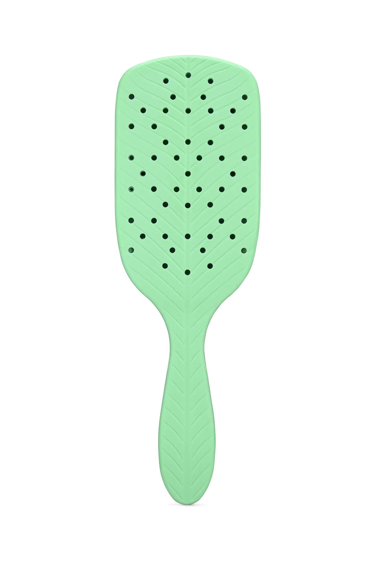 Wet Brush Go Green Paddle Detangler Kalın Telli Saçlar İçin Geniş Saç Fırçası Yeşil