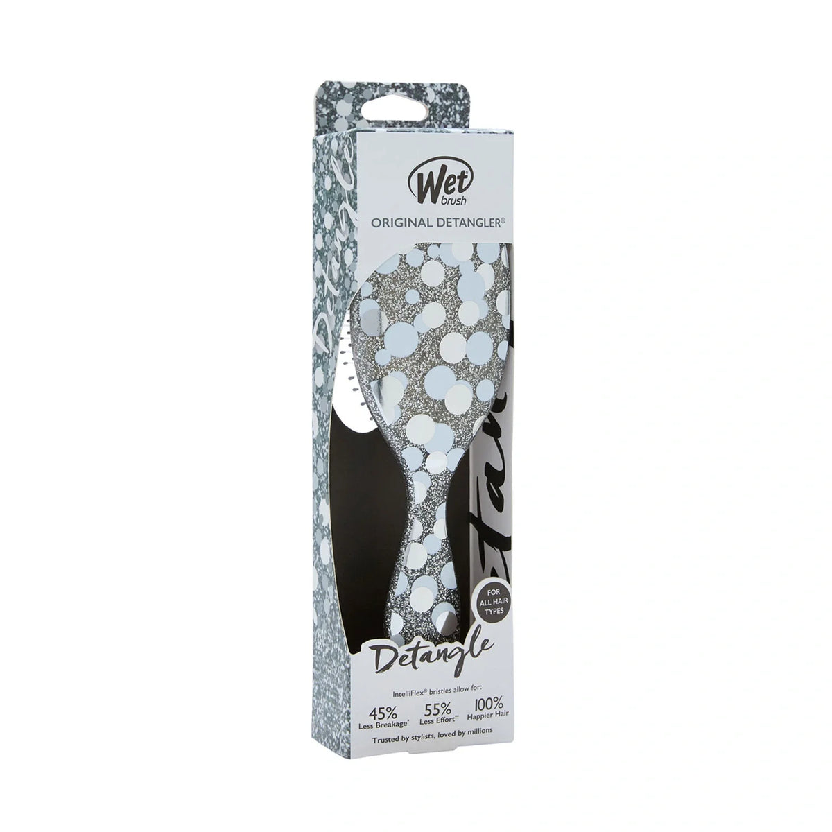 Wet Brush Groovy Disco Dolaşık Açıcı Saç Fırçası Gri