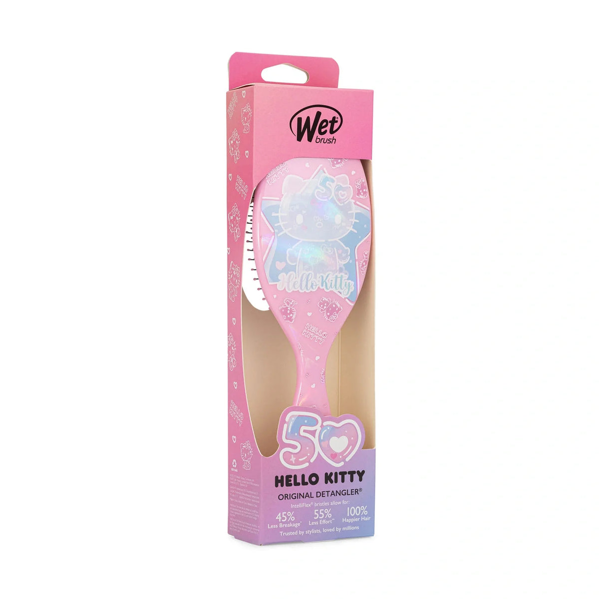 Wet Brush Hello Kitty Dolaşık Açıcı Saç Fırçası Pembe