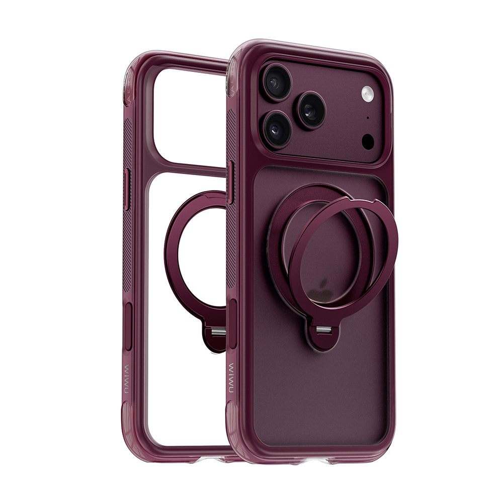 Iphone 17 Pro Ag-203 Aeroguard Ultra Airbag 360° Standlı Magsafe Uyumlu Kılıf