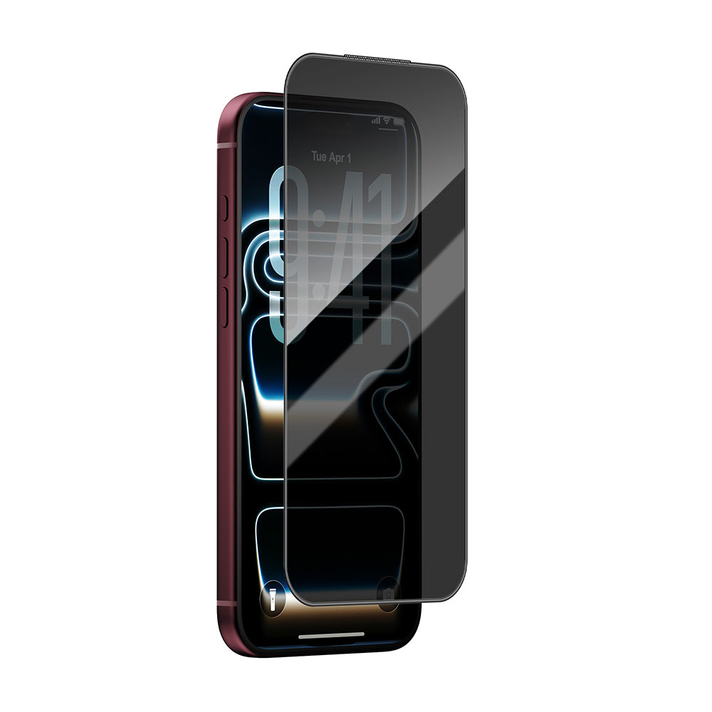 Iphone 18 Pro Max Gt-034 Glass Ultra Privacy 3D Hayalet Ekran Koruyucu Uygulama Aparatlı